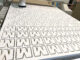 Letras CNC para la campaña GOLDEN TIMES de Aristocrazy